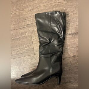 a new day Black Heeled Boots